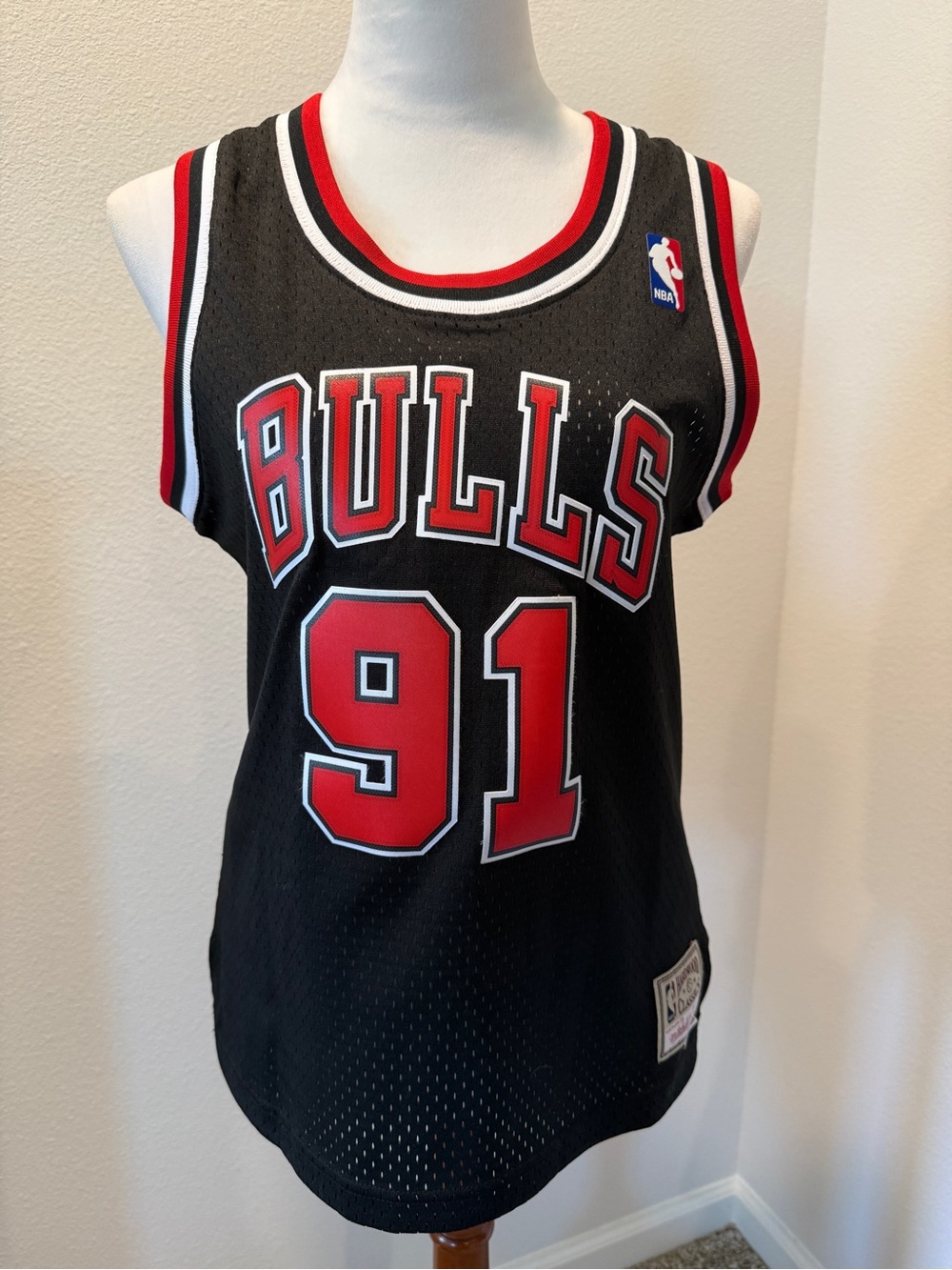 Women's Chicago Bulls Dennis Rodman Mitchell & Ness Jersey